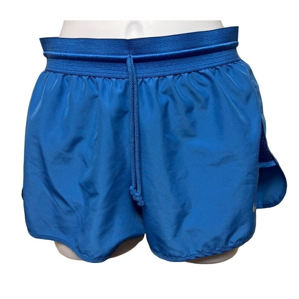 Nike Dri-Fit Built In Brief Blue Running Short Women's Size XS